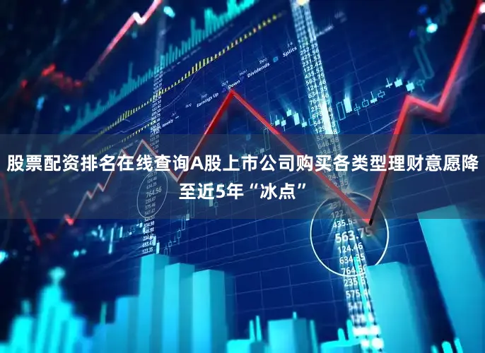 股票配资排名在线查询A股上市公司购买各类型理财意愿降至近5年“冰点”
