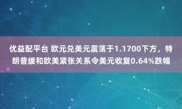 优益配平台 欧元兑美元震荡于1.1700下方，特朗普缓和欧美紧张关系令美元收复0.64%跌幅